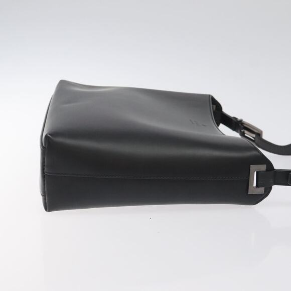 GUCCI Shoulder Bag Leather Black Silver - Picture 4 of 13